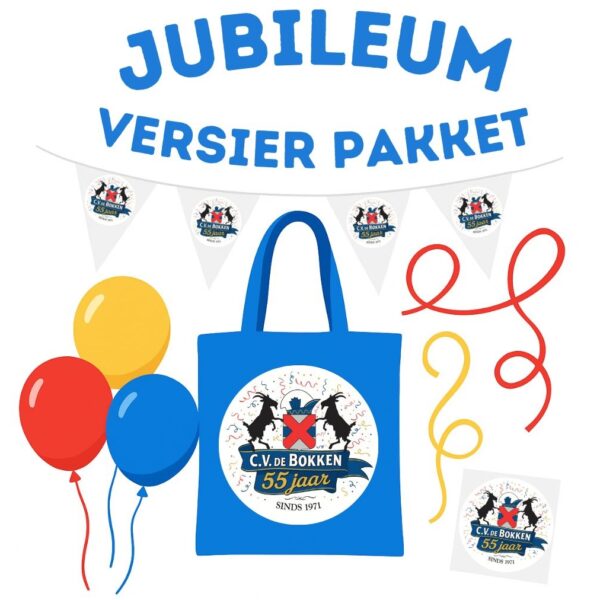 Jubileum versier pakket