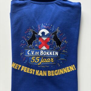 Jubileumshirt 55 jaar CV de Bokken (maat L)